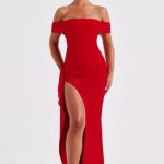 Joyce Maxi Dress - Red - Image 5