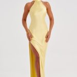 Etta Maxi Dress - Lemon - Image 2