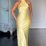 Etta Maxi Dress - Lemon - Image 4
