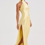 Etta Maxi Dress - Lemon - Image 5