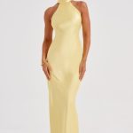 Etta Maxi Dress - Lemon - Image 10