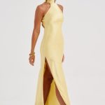 Etta Maxi Dress - Lemon - Image 12