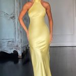 Etta Maxi Dress - Lemon - Image 15