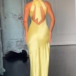 Etta Maxi Dress - Lemon - Image 16