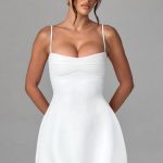 Dakota Mini Dress - Ivory - Image 6