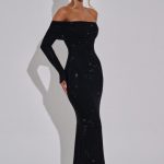 Cyprus Maxi Dress - Black - Image 2