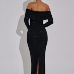 Cyprus Maxi Dress - Black - Image 3
