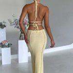 Arabella Maxi Dress - Lemon - Image 2