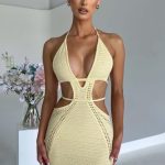 Arabella Maxi Dress - Lemon - Image 5