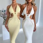 Arabella Maxi Dress - Lemon - Image 8