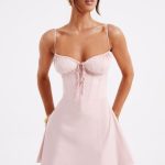 Lacey Mini Dress - Blush