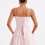Lacey Mini Dress - Blush - Image 2