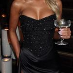 Emrielle Maxi Dress - Black - Image 10