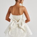 Salome Mini Dress - Ivory - Image 2