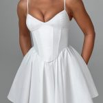 Analeigh Mini Dress - Ivory - Image 4