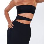 Milia Maxi Dress - Black - Image 4