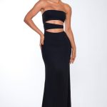Milia Maxi Dress - Black - Image 8
