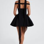 Marla Mini Dress - Black - Image 3