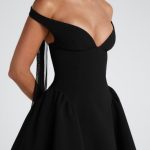 Marla Mini Dress - Black - Image 4