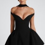 Marla Mini Dress - Black - Image 7