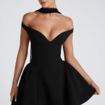 Marla Mini Dress - Black - Image 9