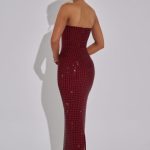 Neriah Maxi Dress - Wine - Image 4