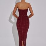 Neriah Maxi Dress - Wine - Image 6