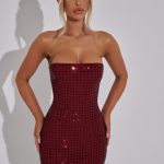Neriah Maxi Dress - Wine - Image 7