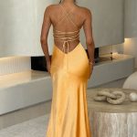 Isobel Maxi Dress - Tangerine - Image 6