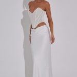 Bernadette Maxi Skirt - Ivory - Image 4
