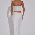 Bernadette Maxi Skirt - Ivory - Image 5