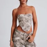 Yasie Corset - Camo Print - Image 8