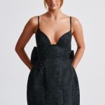 Zoella Mini Dress - Black - Image 8