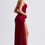 Winona Maxi Dress - Burgundy - Image 4