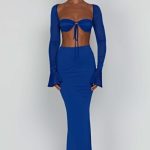 Astrid Maxi Skirt - Blue - Image 3