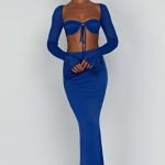 Astrid Maxi Skirt - Blue - Image 5