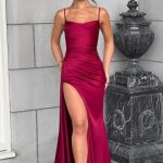 Winona Maxi Dress - Burgundy