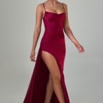 Winona Maxi Dress - Burgundy - Image 6