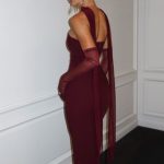 Yulia Maxi Dress - Cherry Lacquer - Image 2