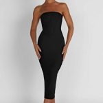 Amore Midi Dress - Black - Image 2