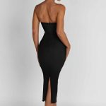 Amore Midi Dress - Black - Image 6