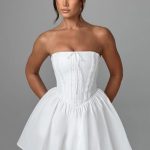 Evie Mini Dress - Ivory
