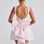 Carrie Mini Dress - Blush - Image 10
