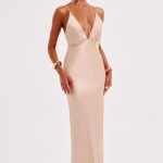 Anja Maxi Dress - Champagne - Image 3