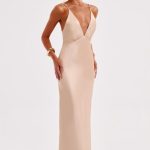 Anja Maxi Dress - Champagne - Image 6
