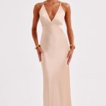 Anja Maxi Dress - Champagne - Image 7