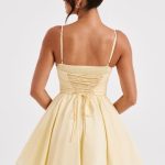 Analeigh Mini Dress - Lemon - Image 9
