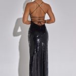 Bells Maxi Dress - Black - Image 2