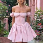 Penelope Mini Dress - Blush