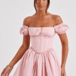Penelope Mini Dress - Blush - Image 3